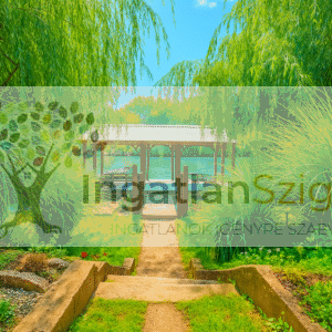 Közvetlen vízparti családi ház, saját stéggel