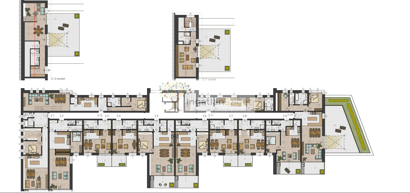 Alaprajz_második emelet